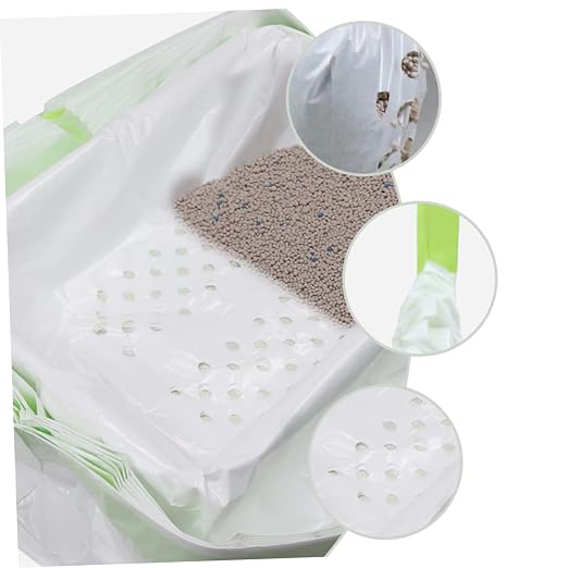 7pcs Cat Litter Filtering Bags Practical Pet Waste -up Pouches Automatic Closure - Image 9