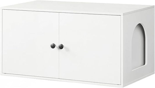HOOBRO Cat Litter Box Enclosure, Hidden Litter Box Furniture by HOOBRO