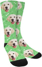 Custom Face Socks, Personalized Dog Lover Pet Photo Picture on Socks Unisex by Enjoy-yjl