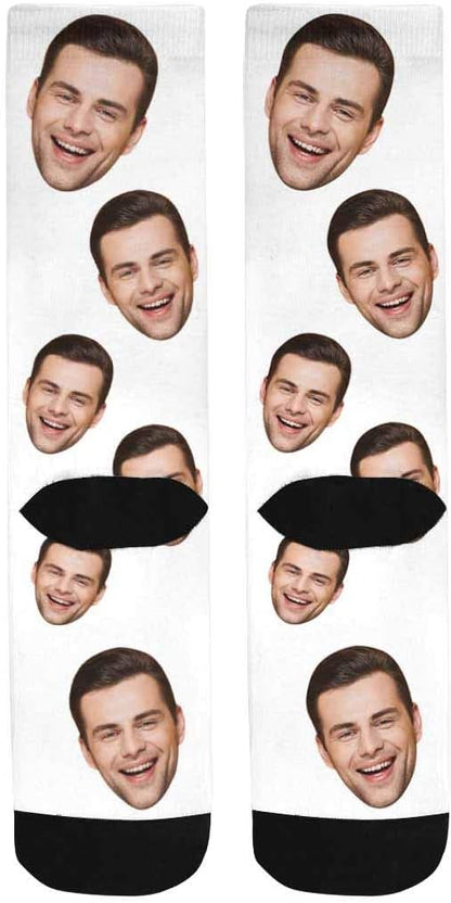 MyPupSocks Custom Personalized Photo Pet Face Socks, Cat and Dog Tracks Paws - Image 5