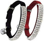 CHUKCHI Soft Velvet Safe Cat Adjustable Collar Bling Diamante by CHUKCHI