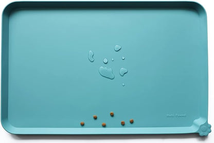 Hoki Found L Silicone Pet Food Mats Tray by Hoki+Found