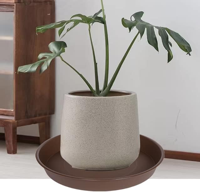 3 Pack of 20 22 inch Plant Saucer, 3.6" Depth Tray, Large Garden Plastic Flower - Image 6