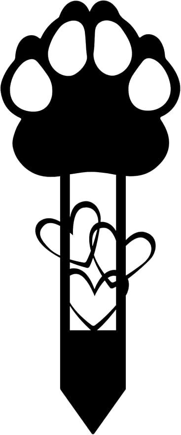 Memorial Garden Stake — Metal Cross Grave Marker Designed - Image 7