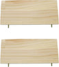 Litewoo Parrot Bird Wood Perch Platform Large Stand Shelf by Litewoo