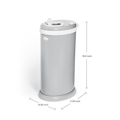 Ubbi Stainless Steel Diaper Pail, Odor Locking, No Special Bag Required - Image 6