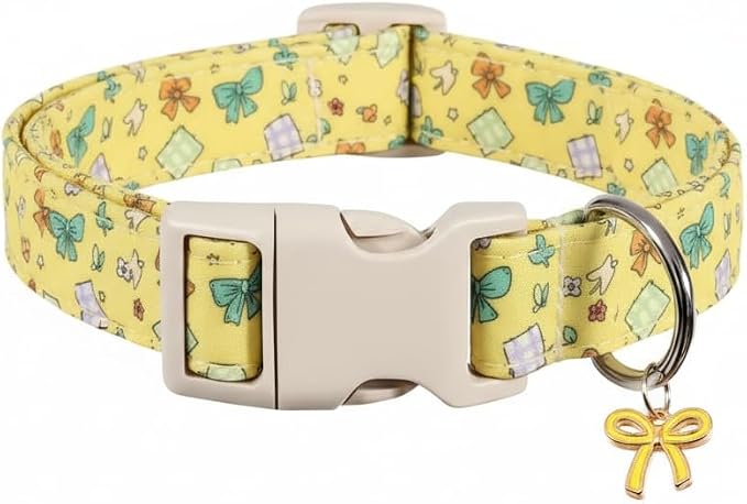 Bow Dog Collar for Large Dogs, Cute Dog Collar by Britwicfr