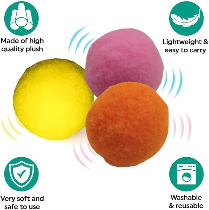 Premium Soft Pom Pom Balls for Kittens - Image 6