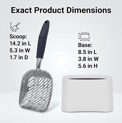 Heavy-Duty Metal Cat Litter Scoop - Image 2