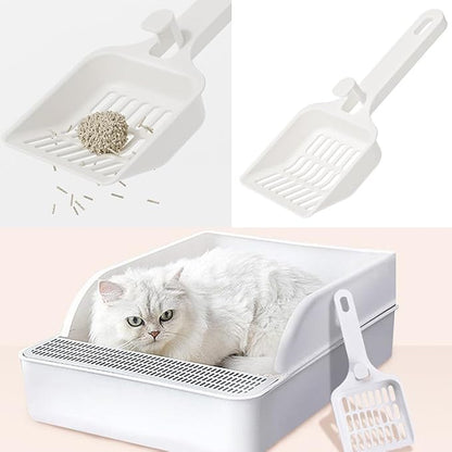 2 Pack Cat Litter Scoop Non-Stick Cat Sifting Litter Scoop Shovel - Image 4