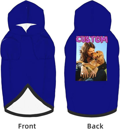 Custom Dog Hoodie with Your Design Soft & Warm Personalized Picture Logo Text - Image 5