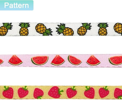 Fruit Cat Collar with Bow Tie and Bell 3 Pack Watermelon Strawberry and - Image 3