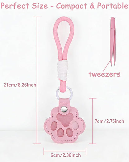 Paw Dog Hair Keychain - Image 8