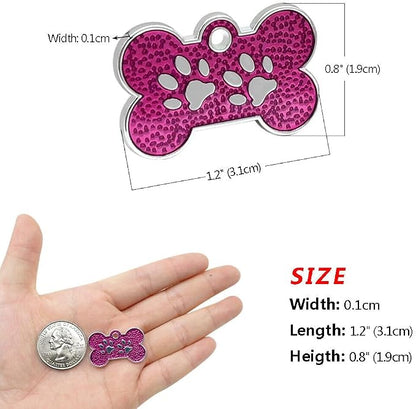 Personalized Dog/Cat Cute Paw Pet ID Tag - Image 5