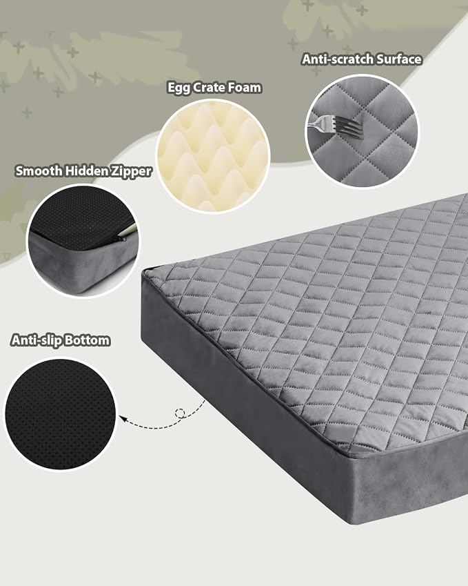 Orthopedic XL Dog Beds Large Sized Dog Waterproof Pet Bed - Image 4