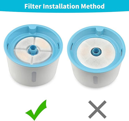 Cat Water Fountain Filter, Cat Fountain Filters Replacement Filters - Image 6