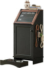 Dog Food Feeding Station with Storage, Pet Food Storage Cabinet with Bowls and by Furnvvio