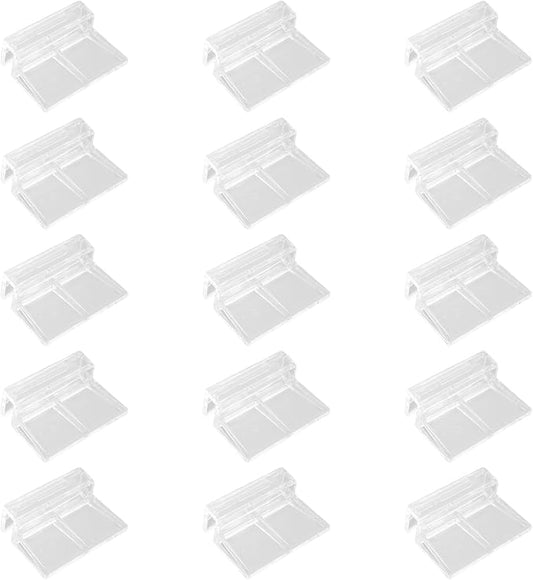 15 Pcs Rimless Aquarium Lid Clips by Unknown
