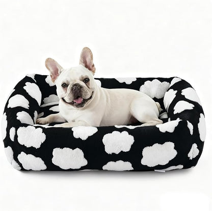 JOEJOY Small Dog Bed for Small Dogs, Rectangle Washable Orthopedic Dog Bed by JOEJOY