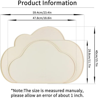 Ptlom Silicone Pet Feeding Mat for Dogs and Cats, High-Lips Pet Placemat - Image 2