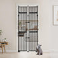 unipaws 86" High Extra Tall Cat Gate, Auto Closing and No Drilling Safety Gate by unipaws