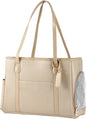 Stylish Dog Purse Carrier, Leather Pet Carrier Bag by Monanller