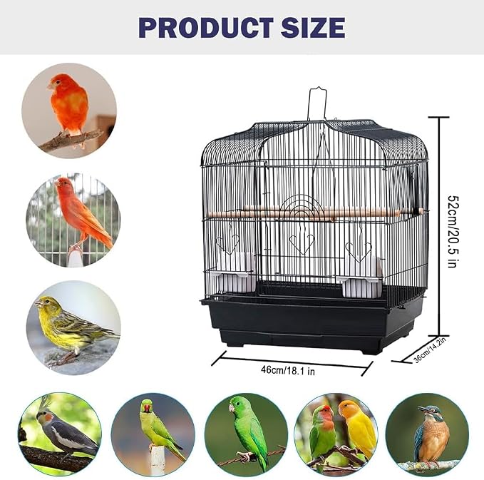 TrailBlaze 20.5Inch Bird Travel Cage - Image 6