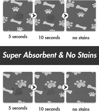 MontVoo Dog Food Mat-Pet Feeding Mat - Image 2