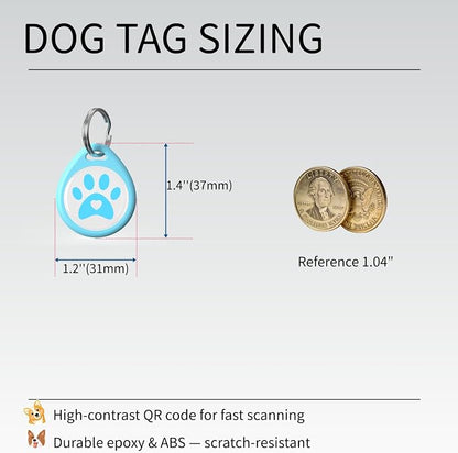 2 Pack-Custom pet Tags, Pet Id Tags - Image 2