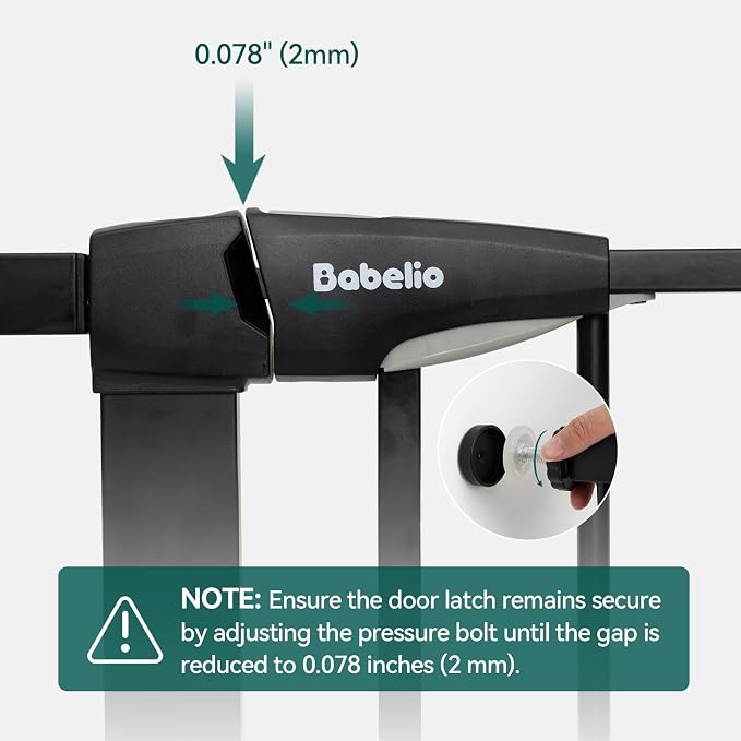 Babelio Auto Close Baby Gate - Image 7