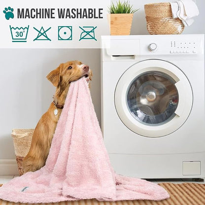 PetAmi Dog Blanket for Small Medium Dogs, Calming Pet Throw for Couch Sofa Bed - Image 6