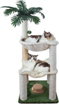 Fantasreen Cat Scratching Post 40 Inches Small Cat Tree Tower by Fantasreen