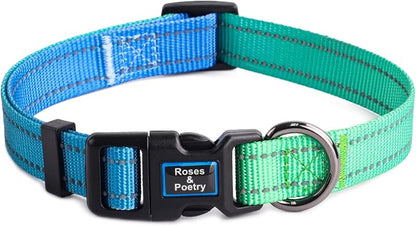 Roses&Poetry Small Dog Collar, Adjustable Personalized Durable Pet Collars - Image 7