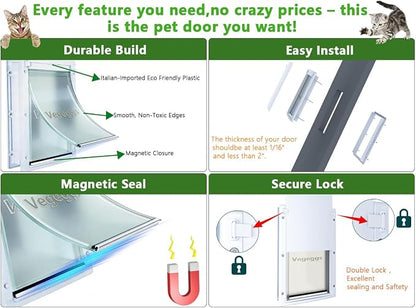 Pet Door Dog Door Easy Install - Image 12