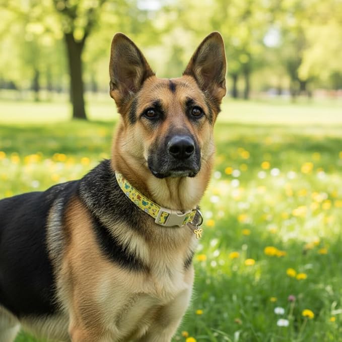 Bow Dog Collar for Large Dogs, Cute Dog Collar - Image 7
