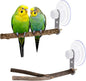 2 Pcs Natural Bird Perch Stand by Niuohoy