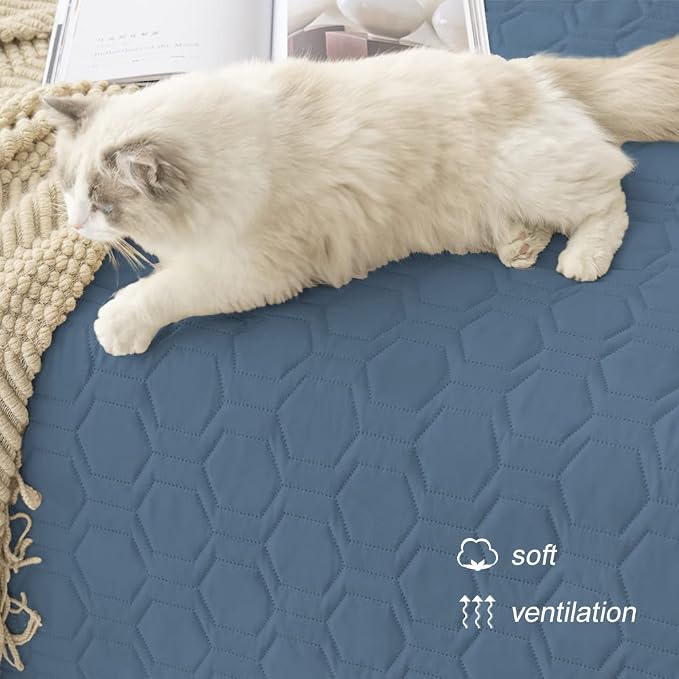 Waterproof and Anti-Slip Dog Bed Cover and Pet Blanket Sofa Pet Bed Mat ，car - Image 5