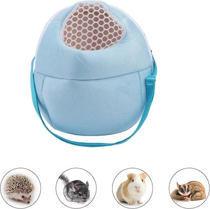 Pet Carrier Backpack for Small Animals, Travel Handbag for Cat, Guinea Pig - Image 2