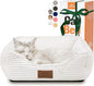 Cat Dog Bed for Pets, Rectangle Pet Bed Gift for Puppy and Kitten, Machine by Zerbuger