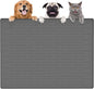 Largest Dog Food Mat, 39.5"x29.5" Silicone Dog and Cat Mat by Goldleaf