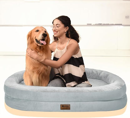 Orthopedic Washable Large Dog Bed: Cooling Dog Bed - Image 7