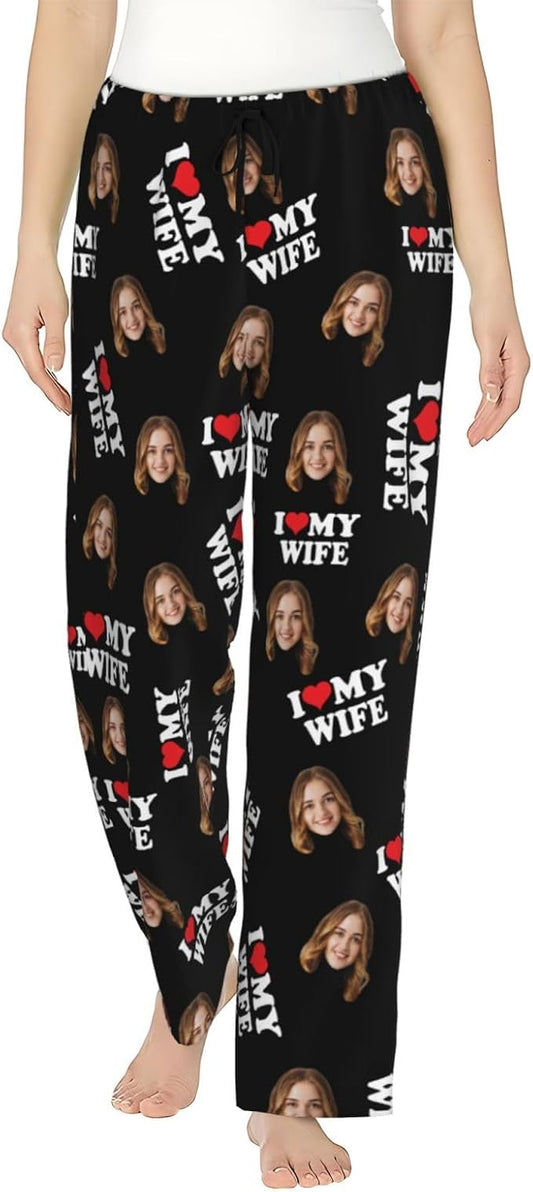 Personalized Pajama Pants For Men Women Custom Pajama Pants by Unknown