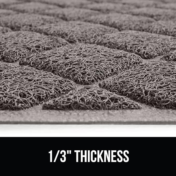 GORILLA GRIP Cat Litter Box Mat, 35x23 2 Pack, Water Resistant, US Designed - Image 9
