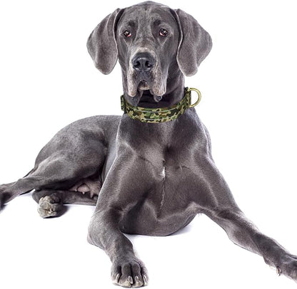 MOODEL Reflective Dog Collar for Large Dogs, Cute Camouflage Adjustable - Image 2