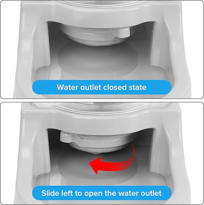 Kenond 9.5L Dog Feeders and Water Bowl Set - Image 7