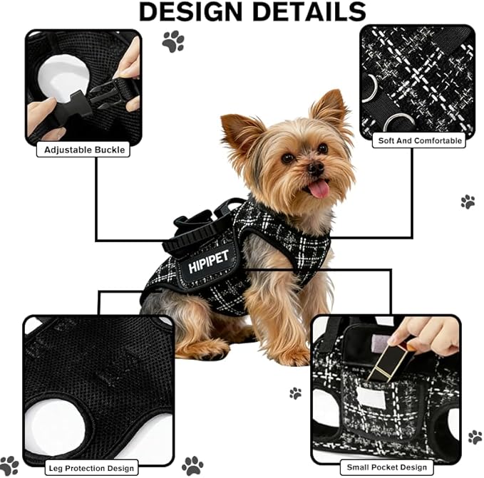 Dog Lift Harness Dog Carrier Adjustable Breathable Vest Straps - Image 5