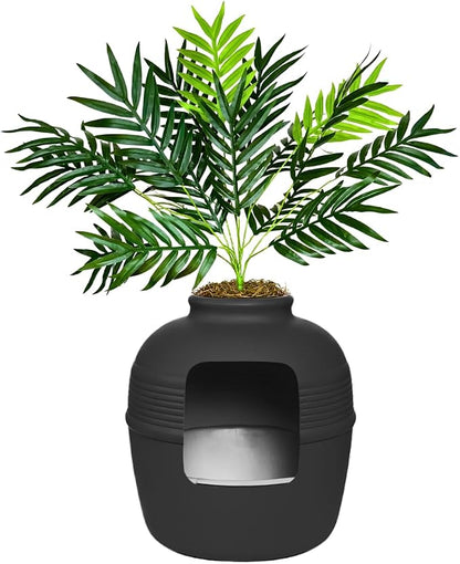 Good Pet Stuff Hidden Litter Box Planter, Decorative Cat Litter Enclosure by TheGoodPetStuffCompany
