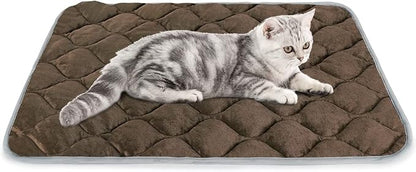 ULIGOTA Self Warming Cat Bed Self Heating Cat Mat Thermal Pet Bed Mat by ULIGOTA