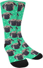 Custom Face Socks, Personalized Dog Lover Pet Photo Picture on Socks Unisex by Enjoy-yjl