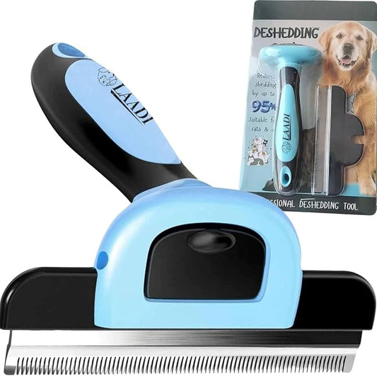 LAADI Deshedding Tool for Dogs and Cats by LAADI